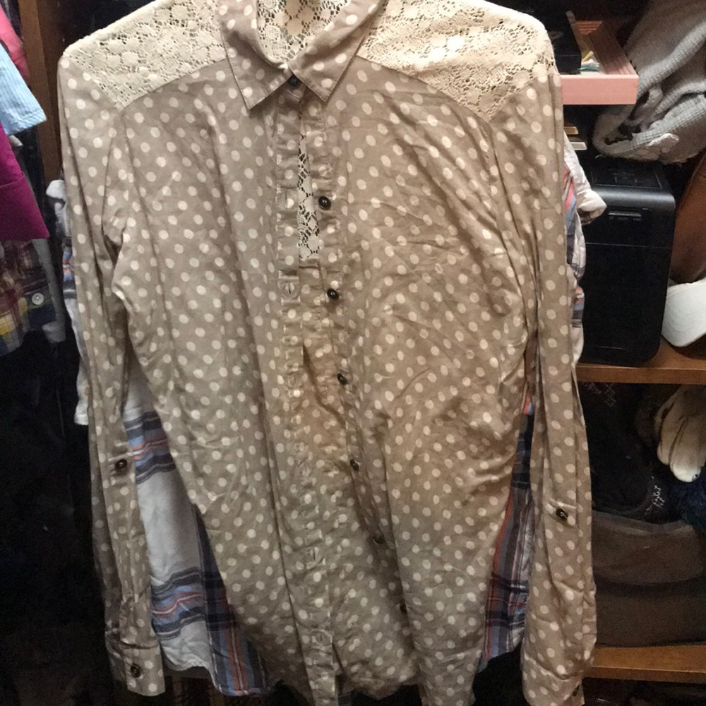 Polka dot shirt